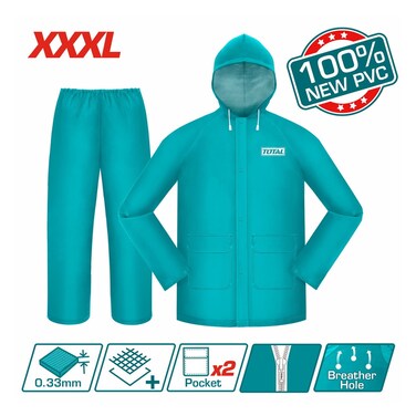 Total Rain Suit Size Xxxl