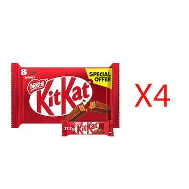 Kitkat 4f Value Pack 36.5GR X4