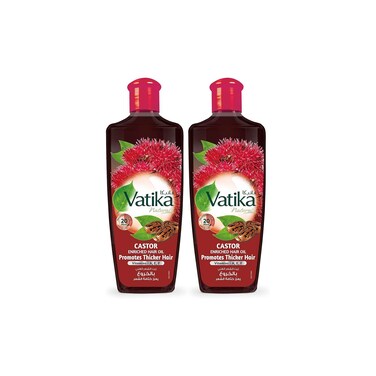 Vatika Hair Oil Castor 300MLX2
