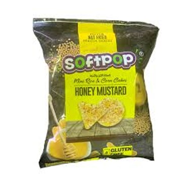 Softpop Rice Cake Honey Mustard 33GR