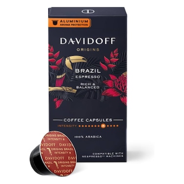Davidoff Esprso Origins Brazl 10 Capsuls