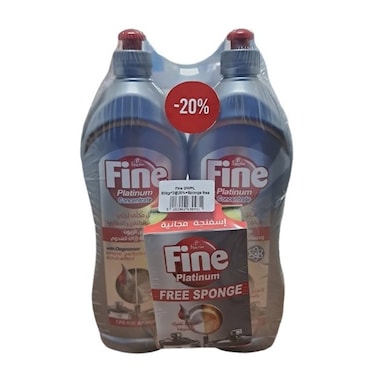 FINE DISHWASHING PLATINUM 850MLX2