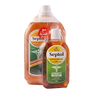 SEPTOL ANTISEPTIC 2L+500ML FREE