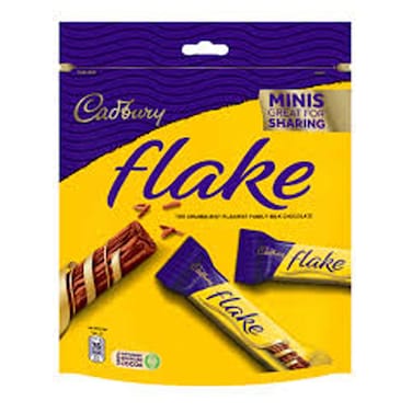 CADBURY MINIS FLAKE 156GR