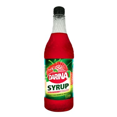 DARINA SYRUP STRAWBERRY 1L