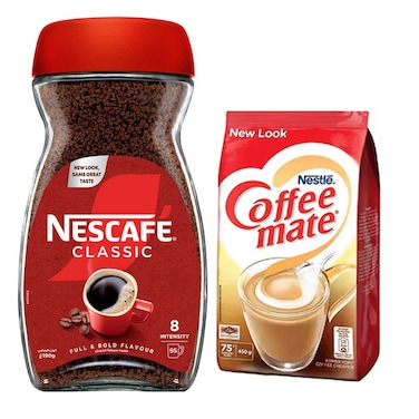 Nescafe Red Mug 190GR+Coffemate 450GR