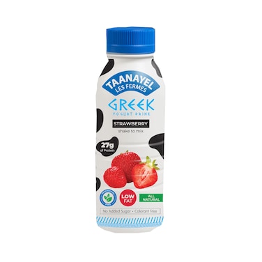 Taanayel Greek Yogurt Strawberry 330ML