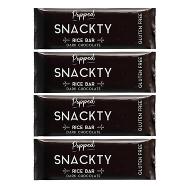Snackty Rice Cake Dark Choc 18GR 3+1