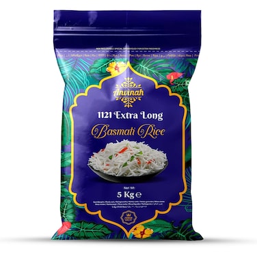 Anvinah Basmati Rice Ext Long 5KG