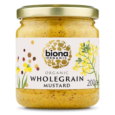 Biona Whole Grain Mustard 200GR