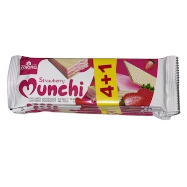 Corona Munch Wafer Strwb 30G 4+1