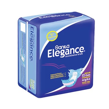 Elegance Adult Diapers Medium 12 Diapers
