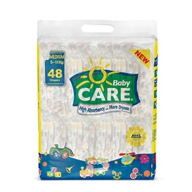 Baby Care Giant Medium 48 Diapers