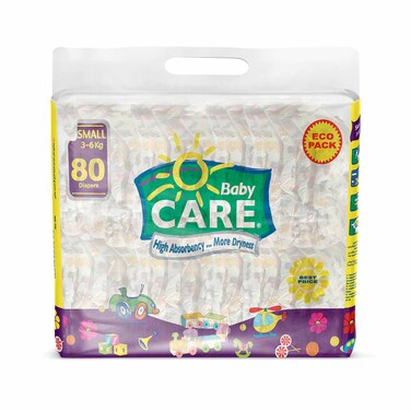 Baby Care Eco Small 80 Diapers