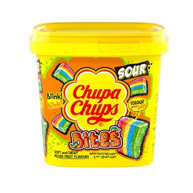 Chupa Chups Sour Bites Tubs 150GR