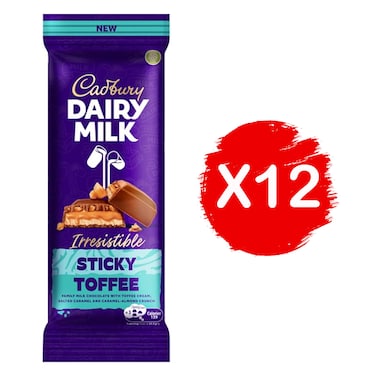 Cadbury Milk Toffee Cream 102Gx12