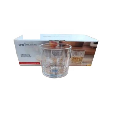 MT SHORT GLASS CUP SET 68.2*9.2CM