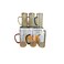 MT GLASS CUP + HANDLE SET66.5*12CM