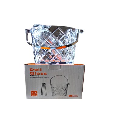 MT GLASS ICE BUCKET12*12.8CM