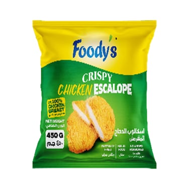 Foody'S Crispy Chicken Escalop 450GR