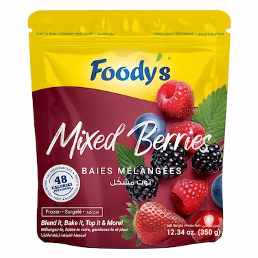 Foodys Frozen Mixed Berries 350GR