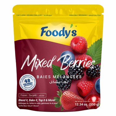 Foodys Frozen Mixed Berries 350GR
