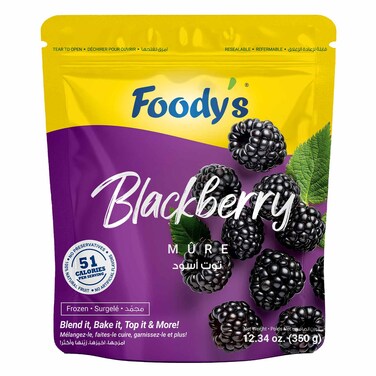 Foodys Frozen Blackberry 350GR