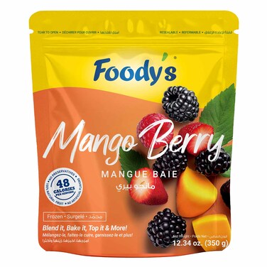 Foodys Frozen Mango Berry 350GR