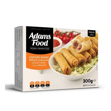 ADAMS FOOD CHICKEN SUMAC ROLL 300G