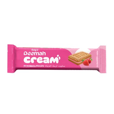 Deemah Biscuit Cream Strawberry 27GR