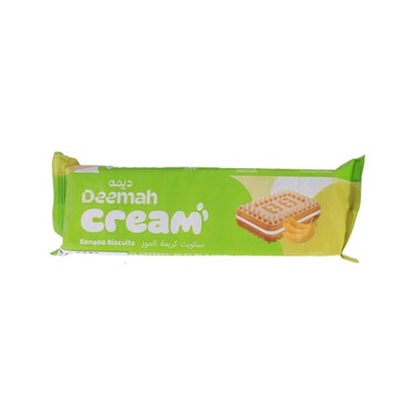 Deemah Biscuit Cream Banana 50GR