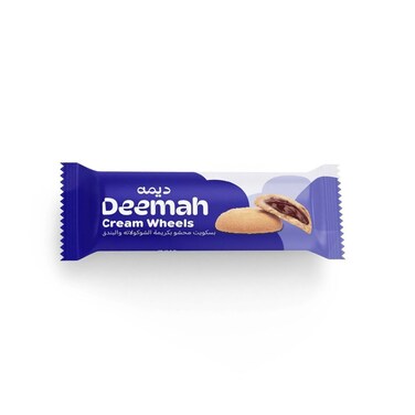 Deemah Biscuit Crm Wheels Choco 60GR