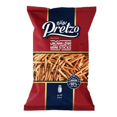 Pretzo Mini Sticks Salt 150GR