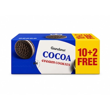 Gandour Cream Cookies Cocoa 38GR 10+2