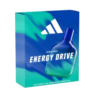 Adidas Eau De Parfum Vibes Energy Drive 100ML With Shower Gel 100ML
