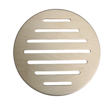 Gab Wooden Trivet Rd. 20 CM