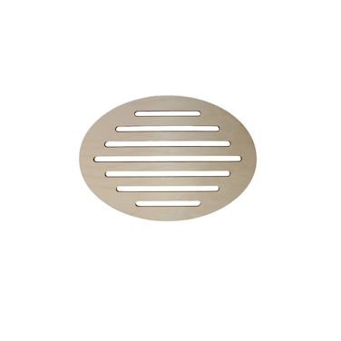 Gab Wooden Trivet Oval 25X16 CM