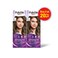 Palette Intensive Hair Color Cream With Liquid Keratin 7-1 Cool Middle Blonde 50MLX2
