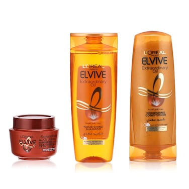 Elvive Shampoo Normal 400ML+Conditioner+Mask