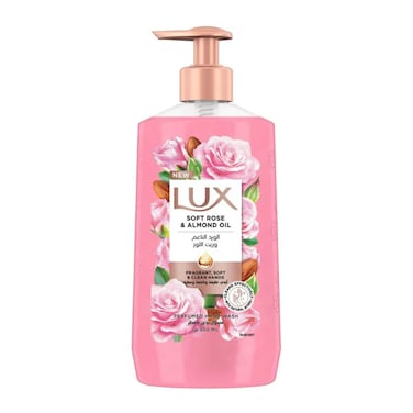 Lux Hand Wash Soft Rose And Almond Oil 500ML