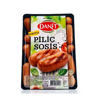 Danet Chicken Sausage Cocktail 250GR