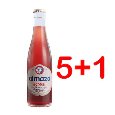 Almaza Rose Beer 25Cl 5+1 Free