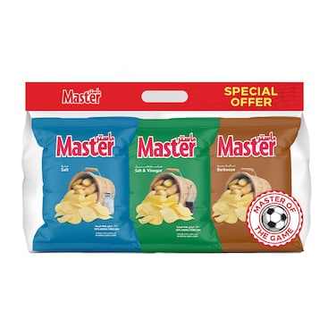 Master Chips Assorted 70GRX3