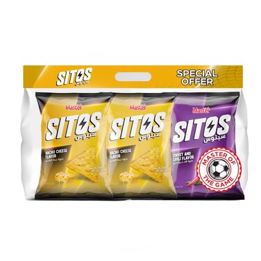 Sitos Tortilla Assorted 80GRX3