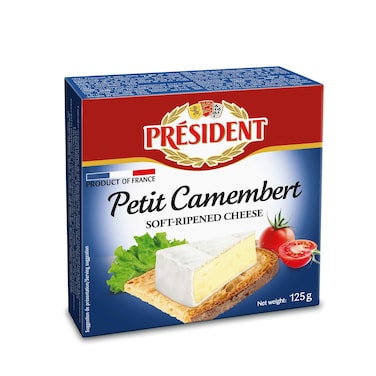 President Small Camembert Cheese 125GR