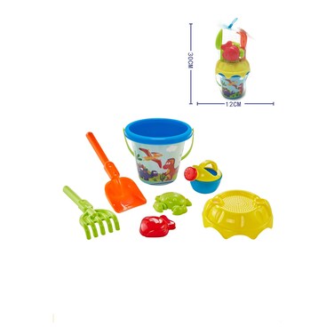 Summer Printed Beach Bucket