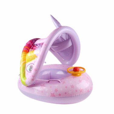 Unicorn Swim Seat With Tent