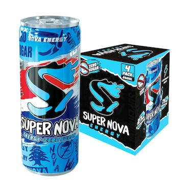 Super Nova Sugar Free 250MLX4