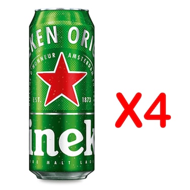Heineken Beer 500MLX4