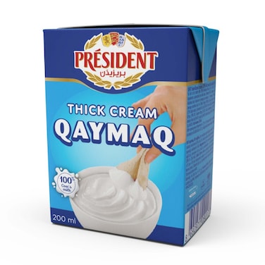 President Thick Cream Qaymar 200ML